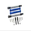 GPM for LOSI 1/10 LASERNUT Tenacity U4 LOS03028 Aluminum Rear SWAY BAR & Stainless Steel LINKAGE-12PC Set (Blue) view 1