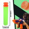 TORMEN Refill Suction Darts,Compatible for Nerf Elite Series Blasters Toy Guns-Green, 100Pcs view 2