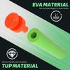 TORMEN Refill Suction Darts,Compatible for Nerf Elite Series Blasters Toy Guns-Green, 100Pcs view 3