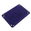 Flybloom Multifunctional Square Dice Tray Foldable Dice Tray Holder Desktop Dice Game Tray(Royal Blue) view 4