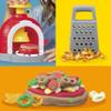 Play-Doh Kitchen Creations Pizza Oven Playset with 6 Cans & 8 Accessories, Back to School Classroom Supplies, Play Food & Cooking Toys, Preschool Toys, Ages 3+ view 4