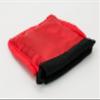 Classic Small Dice Bag - 3.75 inches x 4 inches with Drawstring tie - Perfect for up to 21 polyhedral dice (Red Interior) view 2