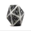 Giant 48mm Plastic D20 Dice - Dice of The Giants Series - Huge 20 Sided Dice (Stone Giant) view 2