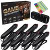 Digital Energy Handheld Game System - Console Displays First Buzz-in - Great for Jeopardy, Family Feud, Trivia and Buzzer Games - Console with 8 Joystick Buzzers view 1