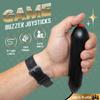 Digital Energy Handheld Game System - Console Displays First Buzz-in - Great for Jeopardy, Family Feud, Trivia and Buzzer Games - Console with 8 Joystick Buzzers view 2