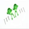 GPM for ARRMA 1/10 Granite 4X4 MEGA Moster Truck Aluminum Front Knuckle ARMS-8PC Set (Green) view 1