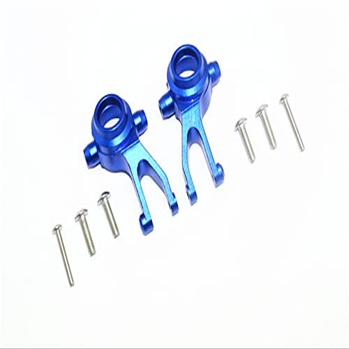 GPM for ARRMA 1/10 Granite 4X4 MEGA Moster Truck Aluminum Front Knuckle ARMS-8PC Set (Blue)