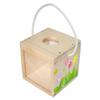 Eichhorn - Outdoor Insect Observation Box for Assembling and Painting, Includes Paint and Brush, 12 x 12 x 12 cm, Made of Basswood, from 6 Years view 1