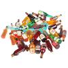 40pcs Miniature Mini Fake Beer Bottles Toys, Mixed Wine Drinks Decoration Beer Glass Model, Beer Can Beer Bottle Models for Fairy Garden Pub Bar Dolls House Tableware Decoration view 1