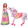 barbie dreamtopia 7 Piece Unicorn playset view 3