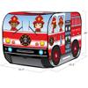 ArtCreativity Fire Truck Tent with Carry Bag, Pop Up Indoor Tent for Kids - Fire Truck Pop Up, Indoor Playhouse with 2 Openings, Flat-Folding for Compact Storage, 43.5 x 28 x 26.5 Inches view 2