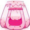 ArtCreativity Pop Up Princess Tent, Kids Playhouse Tent with a Carry Bag, Foldable Pink Princess Ball Pit for Girls 1,2 3,4 Year Old Birthday, Indoor & Outdoor Play House for Kids view 1