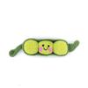 Pebble Fair Trade Handmade Crochet Cotton Friendly Peapod Rattle, 9-inch Length view 1