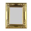 EXCEART 2pcs Mini House Mirror Wall Mirror Miniature Ornaments Mini Photo Frame Mini Frames Dollhouse Scene Props Mini House Furniture Compact Gilt- Edged Mini Mirrors Doll House Model view 1