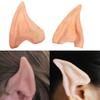 Bticx Fairy Pixie Elf Ears for Halloween Christmas Cosplay, Personality Cos Supplies Dress Up Props, Halloween Elf Half Ear Props, Fake Vinyl False Goblin Ears view 1