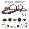 Kids Toy-Electric Powered Slot Car Race Track Set Boys Toys for 6 7 8-12 Years Old Boy Girl Best Gifts view 2