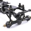 RZXYLRC Aluminum Complete Frame Chassis Assembled kit for 1/24 SCX24 AXI00001 C10 RC Crawler Car Upgrades (Black) view 3