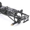 RZXYLRC Aluminum Complete Frame Chassis Assembled kit for 1/24 SCX24 AXI00001 C10 RC Crawler Car Upgrades (Black) view 4