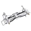 RZXYLRC Aluminum Complete Frame Chassis Assembled kit for 1/24 SCX24 AXI00001 C10 RC Crawler Car Upgrades (Silver) view 4