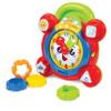 winfun Time for Fun Learning Clock | A Fun Interactive Way to Learn to Read The Time | Movable Hands and Sound Effects | Suitable for Boys and Girls Aged 3 Months and Up, Multicolor, 000675 view 1