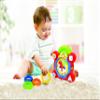 winfun Time for Fun Learning Clock | A Fun Interactive Way to Learn to Read The Time | Movable Hands and Sound Effects | Suitable for Boys and Girls Aged 3 Months and Up, Multicolor, 000675 view 2