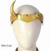 Superhero Helmet with Horns, 2021 TV Series Movie Thor Ragnarok Norse Mythology Mask Cosplay Halloween Costume Party Props (Lady L0KI) view 3