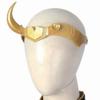 Superhero Helmet with Horns, 2021 TV Series Movie Thor Ragnarok Norse Mythology Mask Cosplay Halloween Costume Party Props (Lady L0KI) view 4