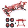 RZXYLRC Metal RC Frame Chassis Assembled Frame Chassis for 1/24 RC Crawler SCX24 Deadbolt AXI90081 Upgrades (with Wheels) (Red) view 1