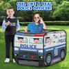 ArtCreativity Police Car Tent with Carry Bag, Pop Up Indoor Truck for Kids, Police Officer Outdoor Playhouse, Flat-Folding Kids Play Tent for Interactive Fun, Compact Storage Vehicle Toy view 4