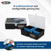 BCW Prime X4 XL Gaming Box | Playing Card Storage Box for Decks and Game Accessories, Includes Removable Dividers and Dice Trays | Trading Card Storage Box for Gaming | Pokemon, MTG, Naruto Cards view 3