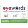 Eyewords Multisensory Sight Word & Phonics Flash Cards, Set 2 (High-Frequency Words 51-100) - Kinesthetic Learning, Picture-Embedded - Pre-K - Grade 3 - Homeschool & Classroom Use - Model EW-23 view 1