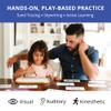 Eyewords Sight Word & Phonics Flash Cards, Set 1 (High-Frequency Words 1-50) - Kinesthetic Learning, Picture-Embedded - Pre-K to Grade 3 - Homeschool & Classroom use - Model EW-22 view 3