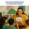 Eyewords Multisensory Sight Word & Phonics Flash Cards, Set 3 (High-Frequency Words 101-150) - Kinesthetic Learning, Picture-Embedded - Pre-K to Grade 3 - Homeschool & Classroom Use - Model EW-24 view 3