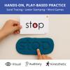 Eyewords Multisensory Sight Word & Phonics Flash Cards, Set 3 (High-Frequency Words 101-150) - Kinesthetic Learning, Picture-Embedded - Pre-K to Grade 3 - Homeschool & Classroom Use - Model EW-24 view 4
