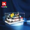Acrylic Display case Compatible with Screw for Ghostbusters ECTO-1 10274 (Model Set is not Included) (with Theme Background)(US Stock) view 3