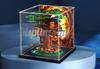 Acrylic Display case Compatible with Tree House 21318 -3mm Thickness (Model Set is not Included) (Autumn Theme Background)(US Stock) view 1
