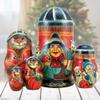 5-Piece Halloween Nesting doll Set by G.DeBrekht 130221 view 3