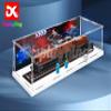 Acrylic Display case Compatible with Crocodile Locomotive 10277 (Model Set is not Included) (Digital Theme Background) view 3
