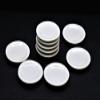 10 White Gray Cearmic Plate Dish Bowl Size 2.7cm Dollhouse Miniatures Food Kitchen Docoration view 2