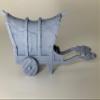 HERO Creations - Merchant Cart - 1:28 - RPG - Dungeons and Dragons - DND - Pathfinder - Lord of The Ring - Figurine Miniature (Gray/Unpainted) view 3