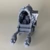 HERO Creations - Merchant Cart - 1:28 - RPG - Dungeons and Dragons - DND - Pathfinder - Lord of The Ring - Figurine Miniature (Gray/Unpainted) view 4