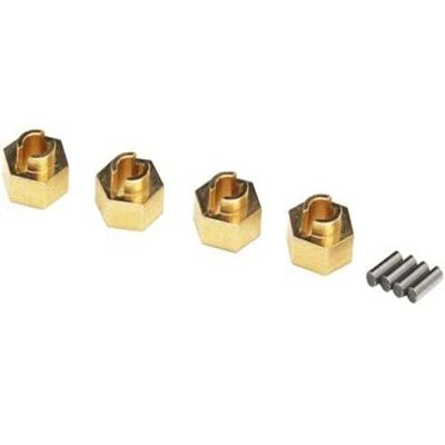 Brass Stock Wheels 7mm Hex Hub Axial SCX24 SXTF10H for Hot Racing