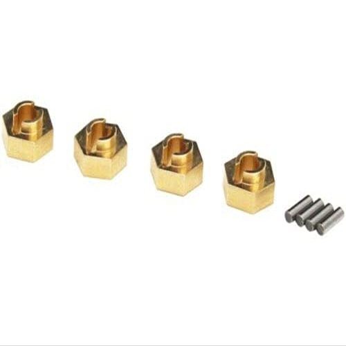 Brass Stock Wheels 7mm Hex Hub Axial SCX24 SXTF10H for Hot Racing