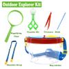 JTCJozz Bug Catcher Kit, Kids Bug Collection Kit, Outdoor Nature Explorer Kit with Tweezers, Magnifying Glass, Science Educational Kit, Bug Observation Container for Boys and Girls view 2