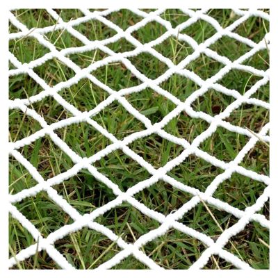 AWSAD Nylon Rope Safe Net Child Anti-Fall Net, Balcony Window Deck Staircase Protection Fence Cat Protection Net6mm Rope Thickness Color : 10cm mesh, Size : 56m(1620ft)