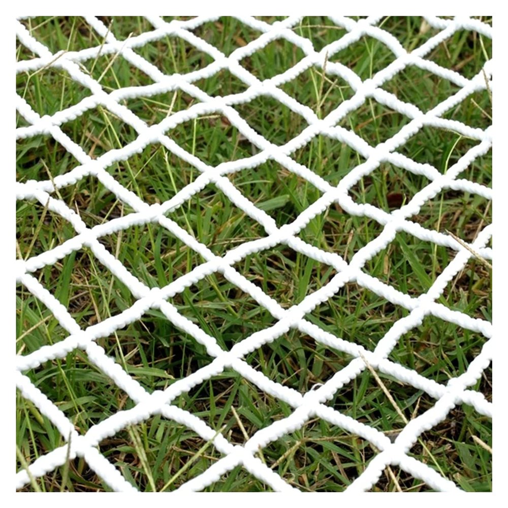 AWSAD Nylon Rope Safe Net Child Anti-Fall Net, Balcony Window Deck Staircase Protection Fence Cat Protection Net6mm Rope Thickness Color : 10cm mesh, Size : 56m(1620ft)