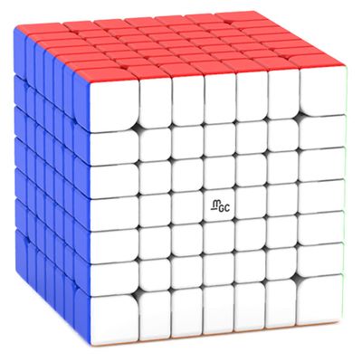 CuberShop YJ MGC 7x7 Magnetic Stickerless Speed Cube, YJ MGC 7 7x7 Flagship, 7 by 7 YJ MGC Professional 67.5mm Cube, YongJun MGC Series Best 7x7x7 Speed Cube (Young Joe MG-C)