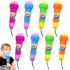 PPXMEEUDC 8 PCS Echo Toy Microphones for Kids Karaoke Mics for Children with Echo Effect Lightweight Music Toys Fun Supplies for Birthday Picnic BBQ or Party view 1