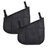 2 Pack Portable Side Sling Stroller Cargo Net ,Non-Slip and Adjustable Straps Storage Mesh Bag ,Food Storage ,Friut Storage Bag for Baby Stroller Cargo Mesh Bag Storage view 4