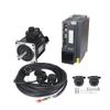 CNCTOPBAOS 1800W 1.8KW 220V AC Servo Motor with Driver Controller Kit, 23-Bit Optical Encoder, 3000-4000rpm 5.4-16.2N.m 110mm Flange 19mm Shaft, Support Jog/Position/Speed/Torque Control RS485 MODBUS view 1